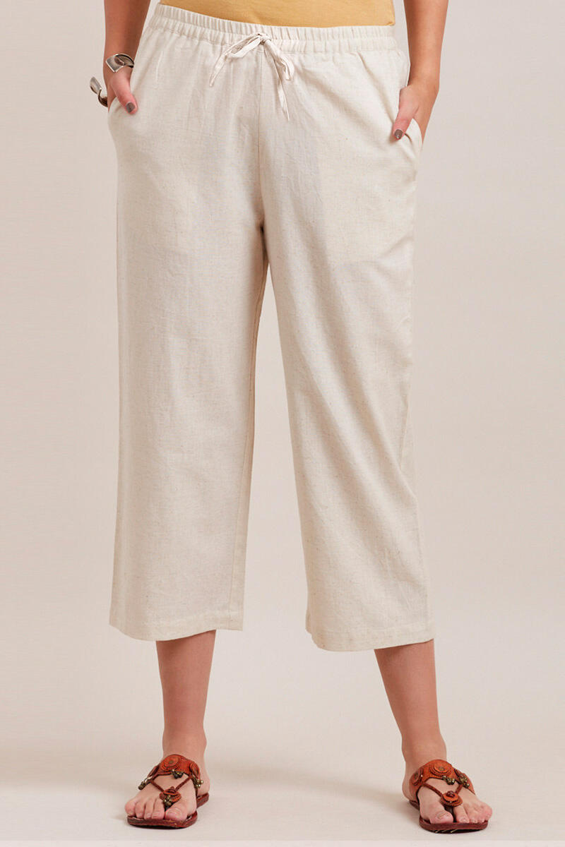 Roza Zara Off-White Culottes