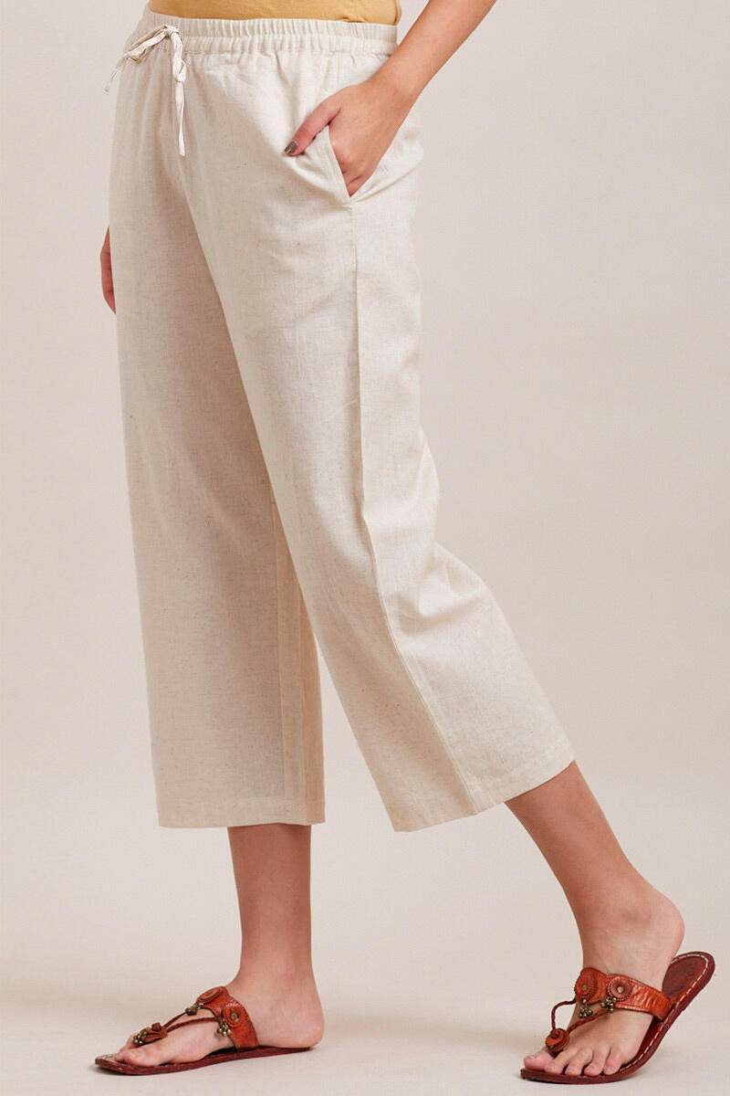 Roza Zara Off-White Culottes
