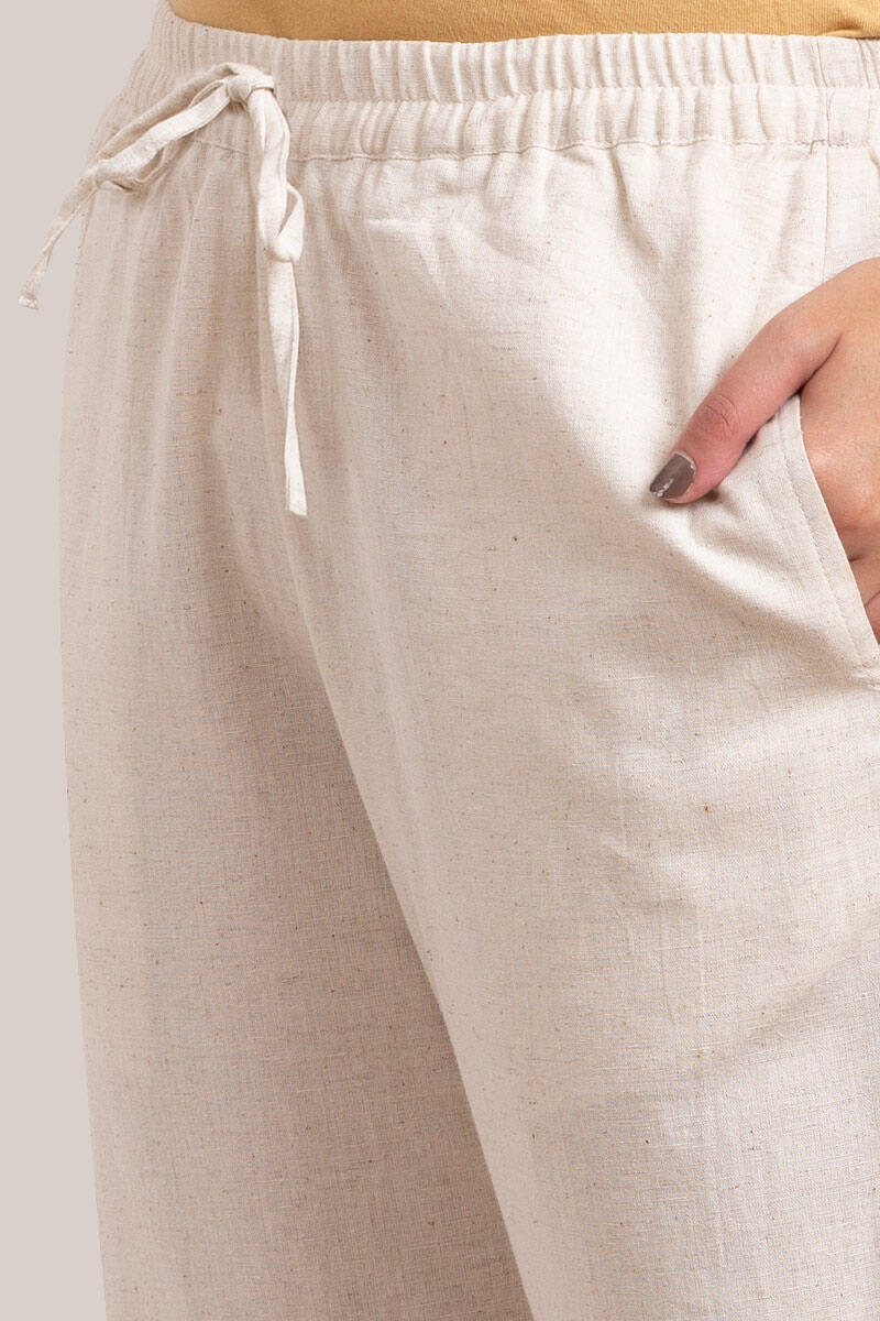 Roza Zara Off-White Culottes