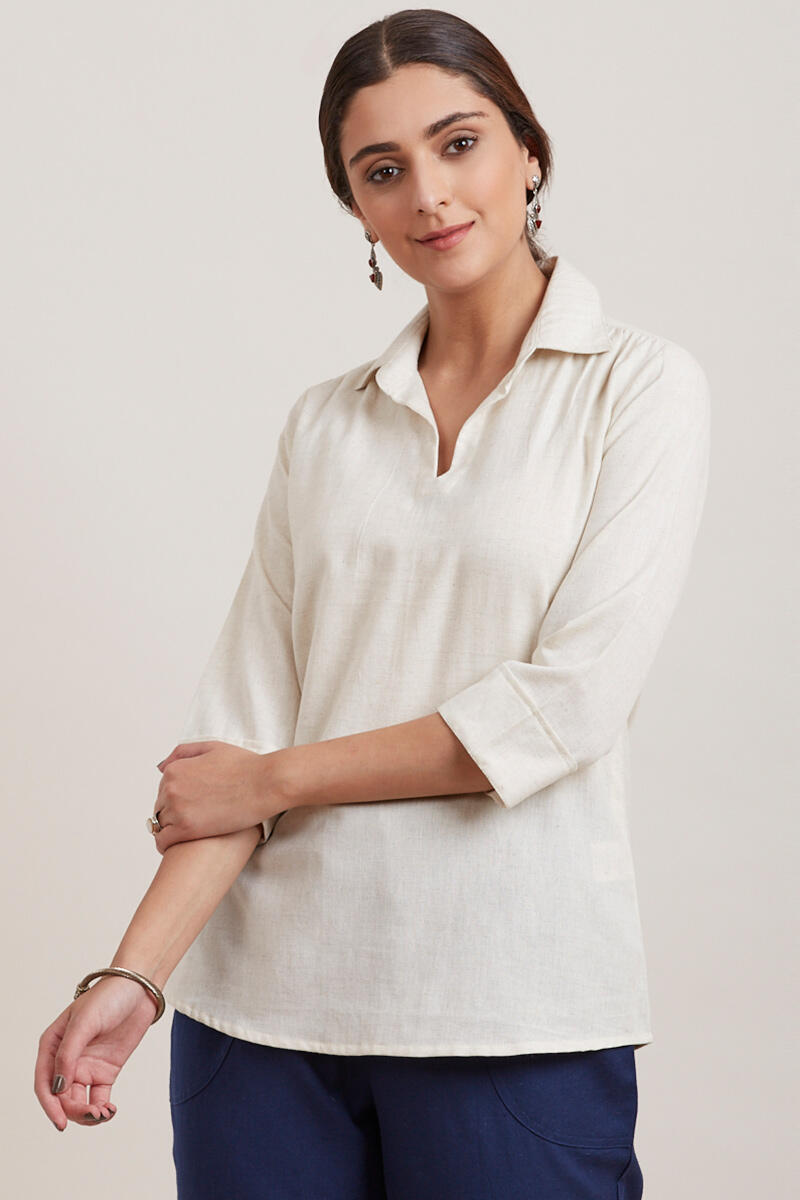 Roza Zara Off-White Top