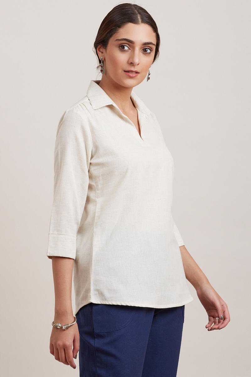Roza Zara Off-White Top