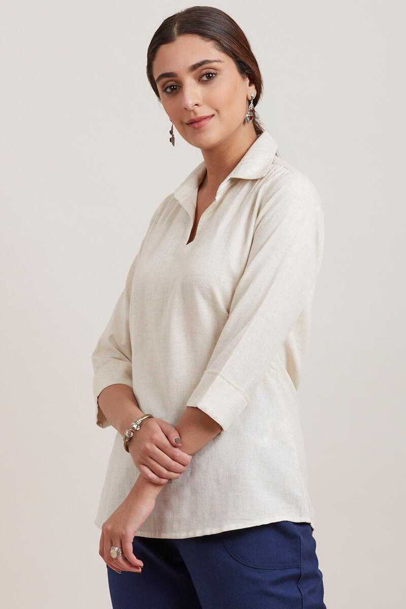 Roza Zara Off-White Top