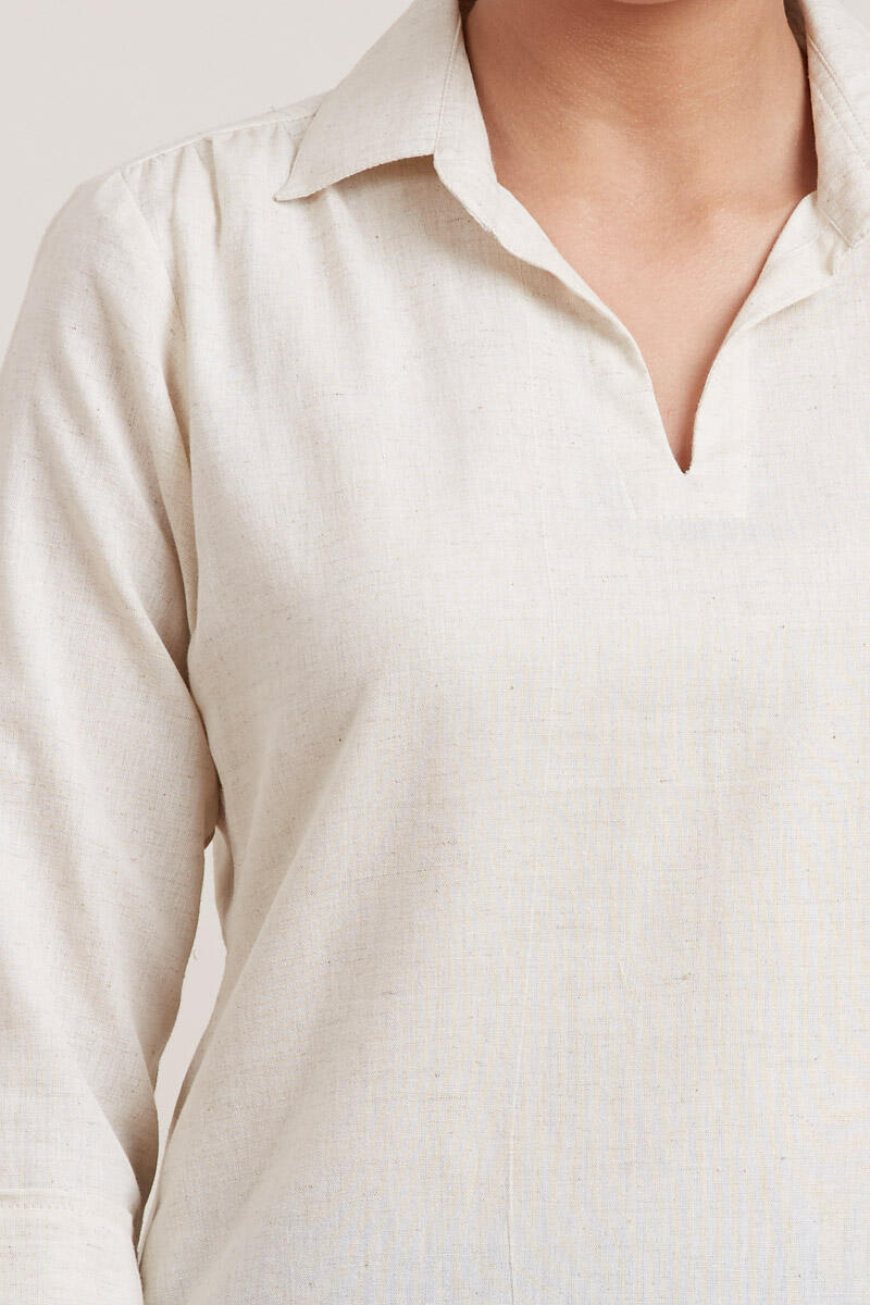 Roza Zara Off-White Top