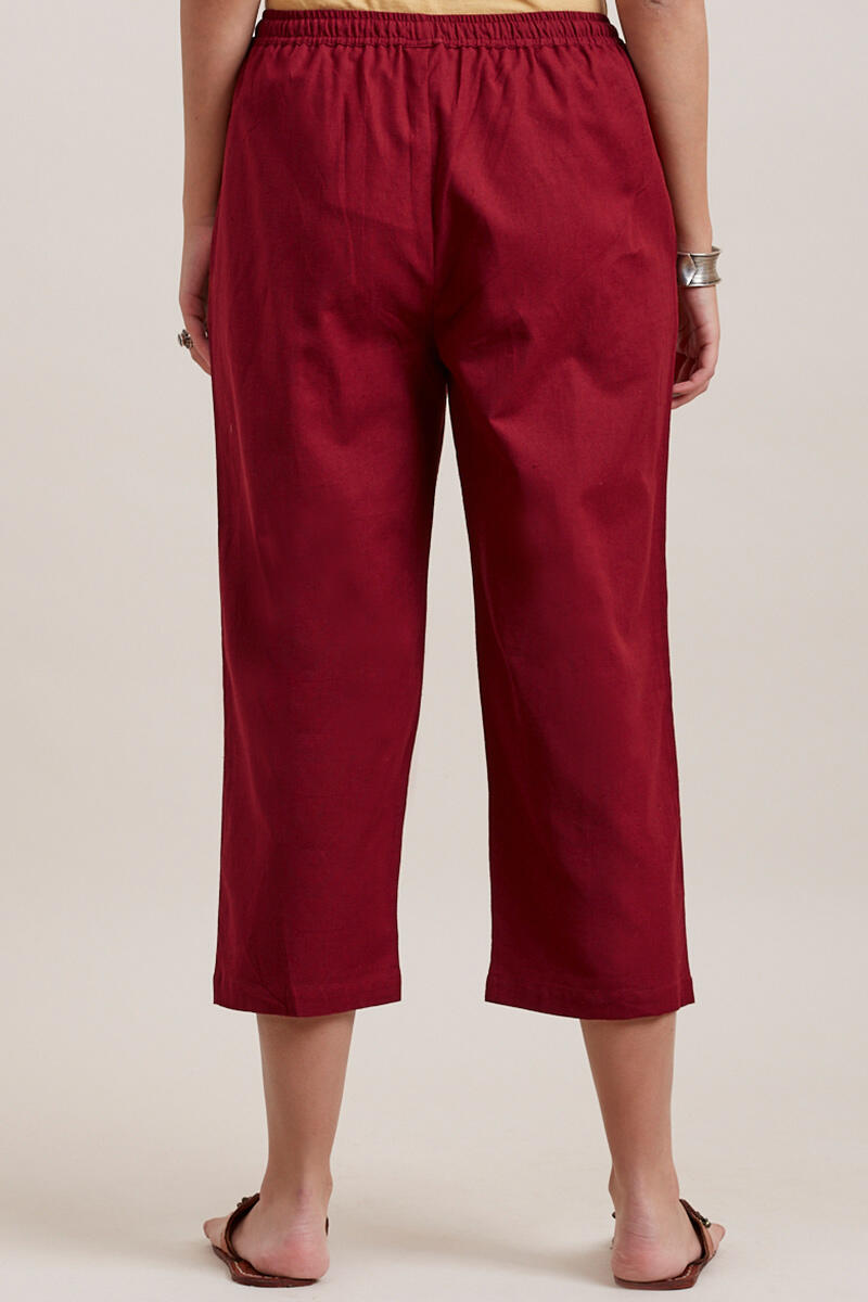 Roza Zara Red Culottes