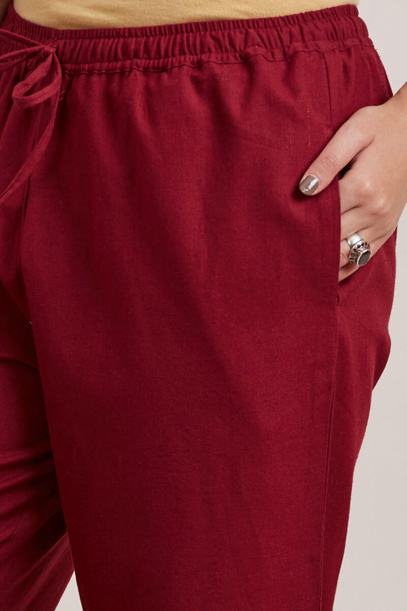 Roza Zara Red Culottes