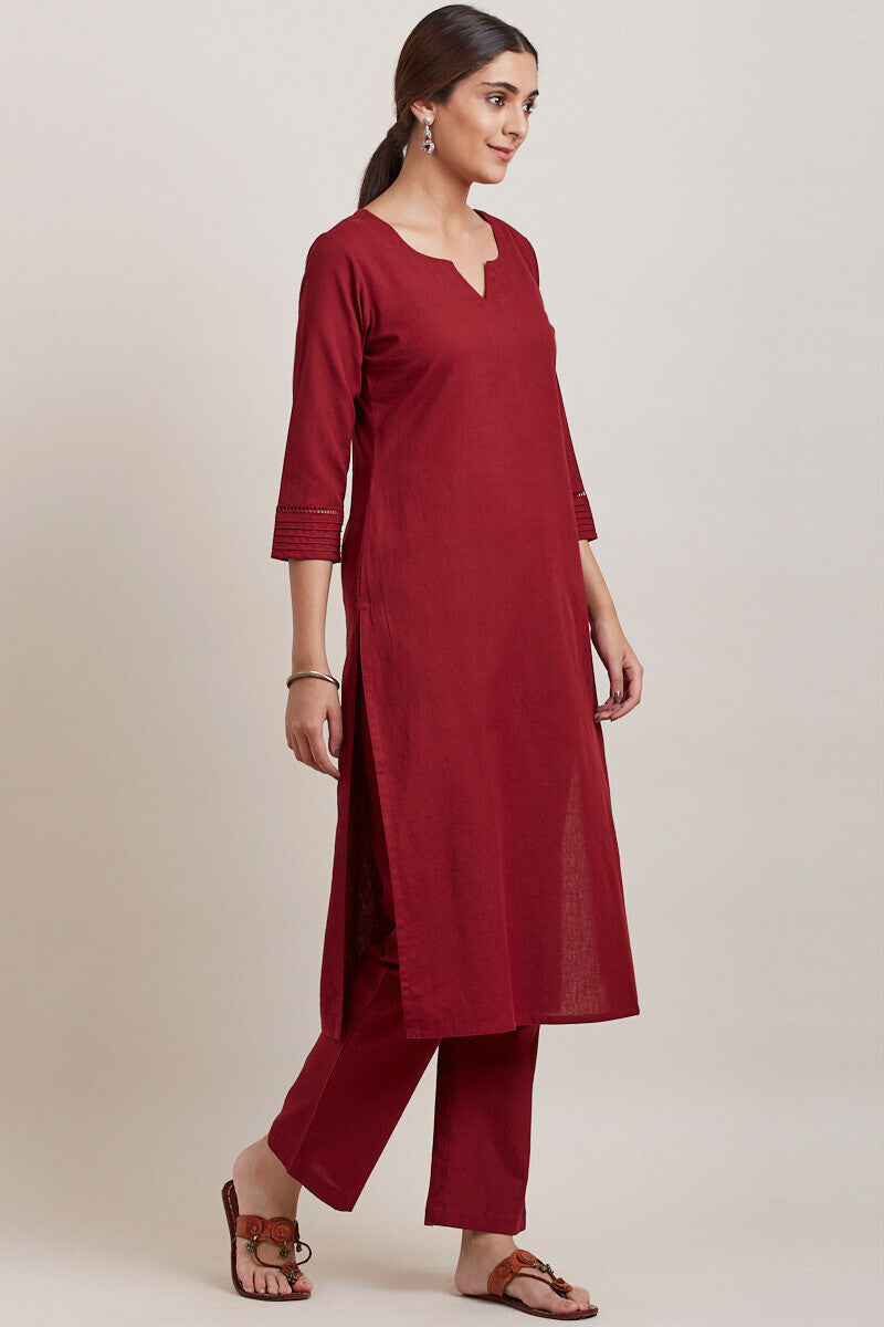 Roza Zara Red Kurta