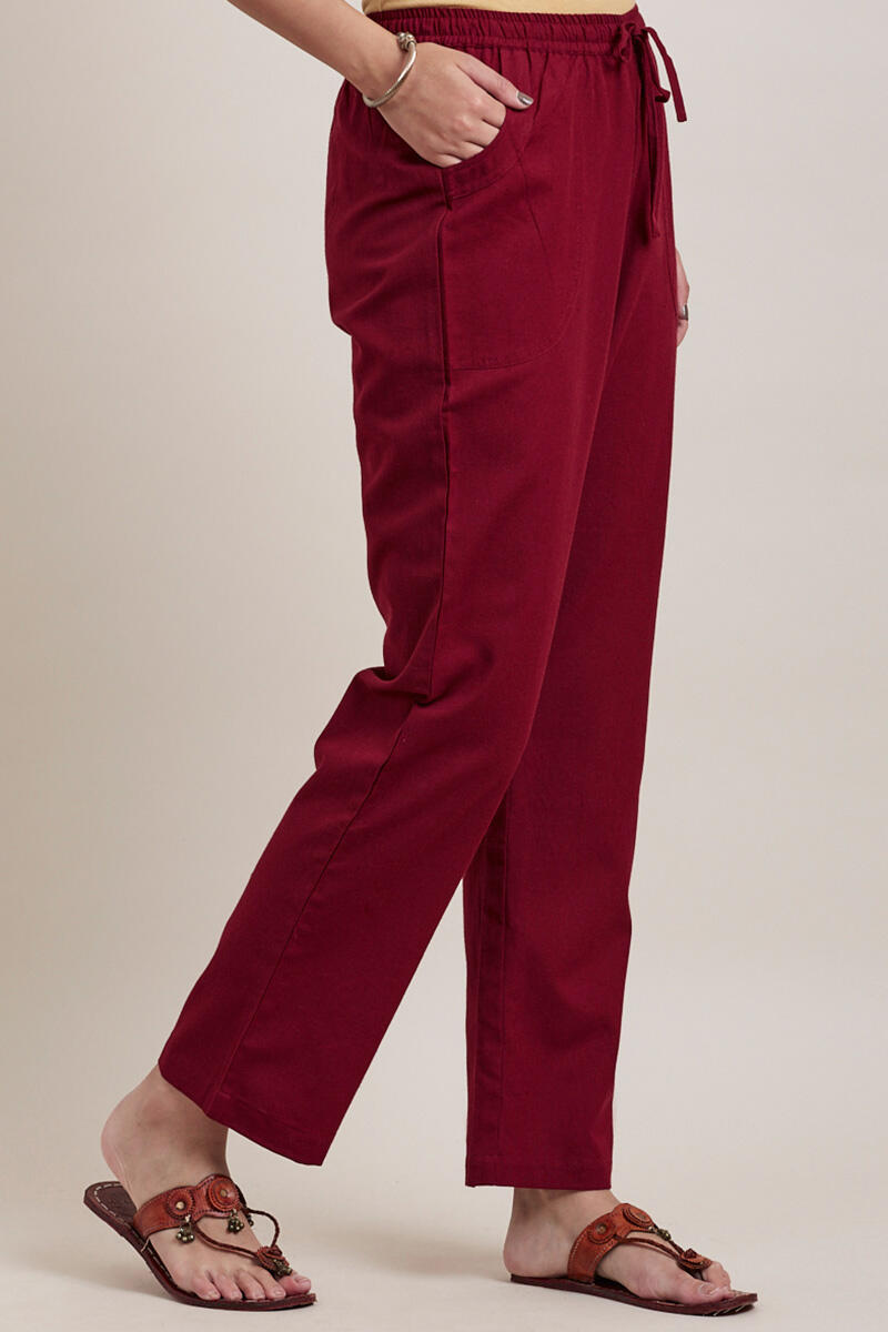 Roza Zara Red Pants