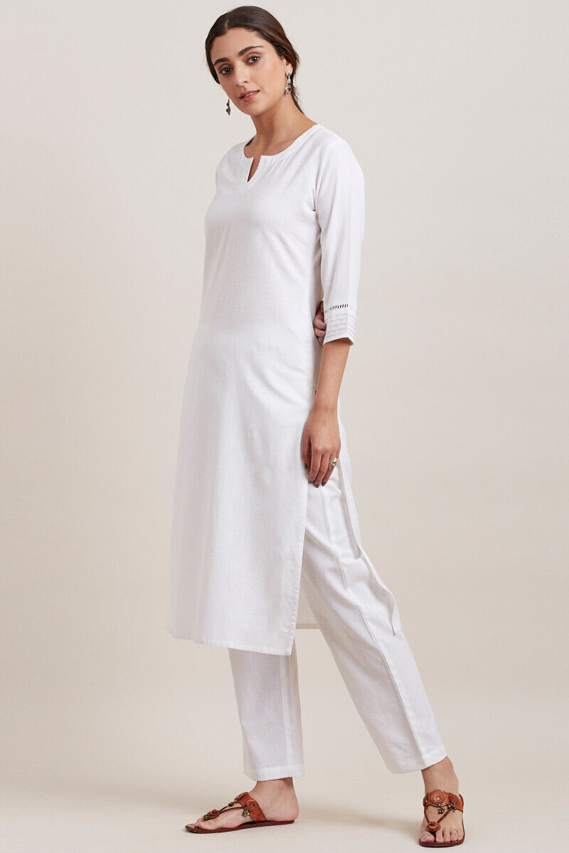 Roza Zara White Kurta