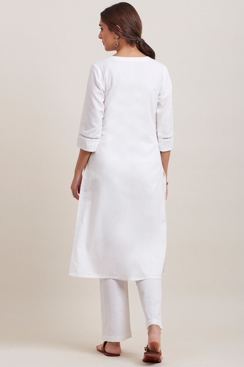 Roza Zara White Kurta