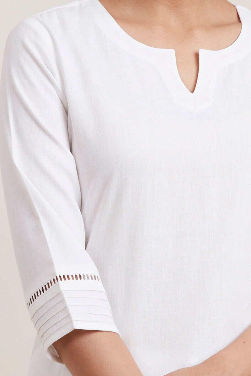 Roza Zara White Kurta