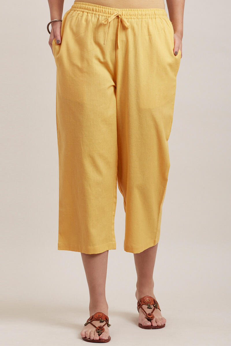 Roza Zara Yellow Culottes