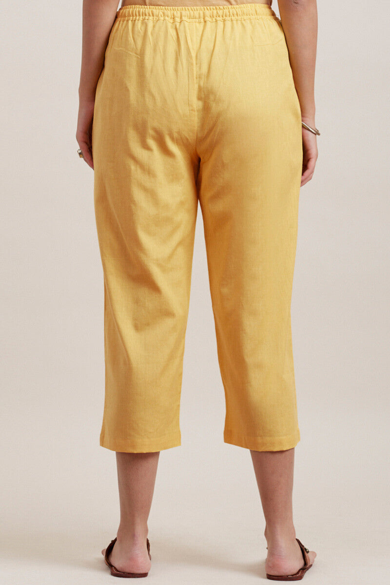 Roza Zara Yellow Culottes