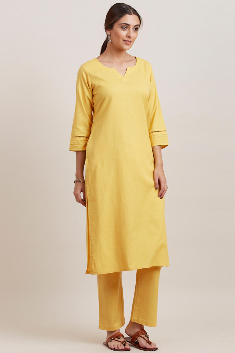 Roza Zara Yellow Kurta