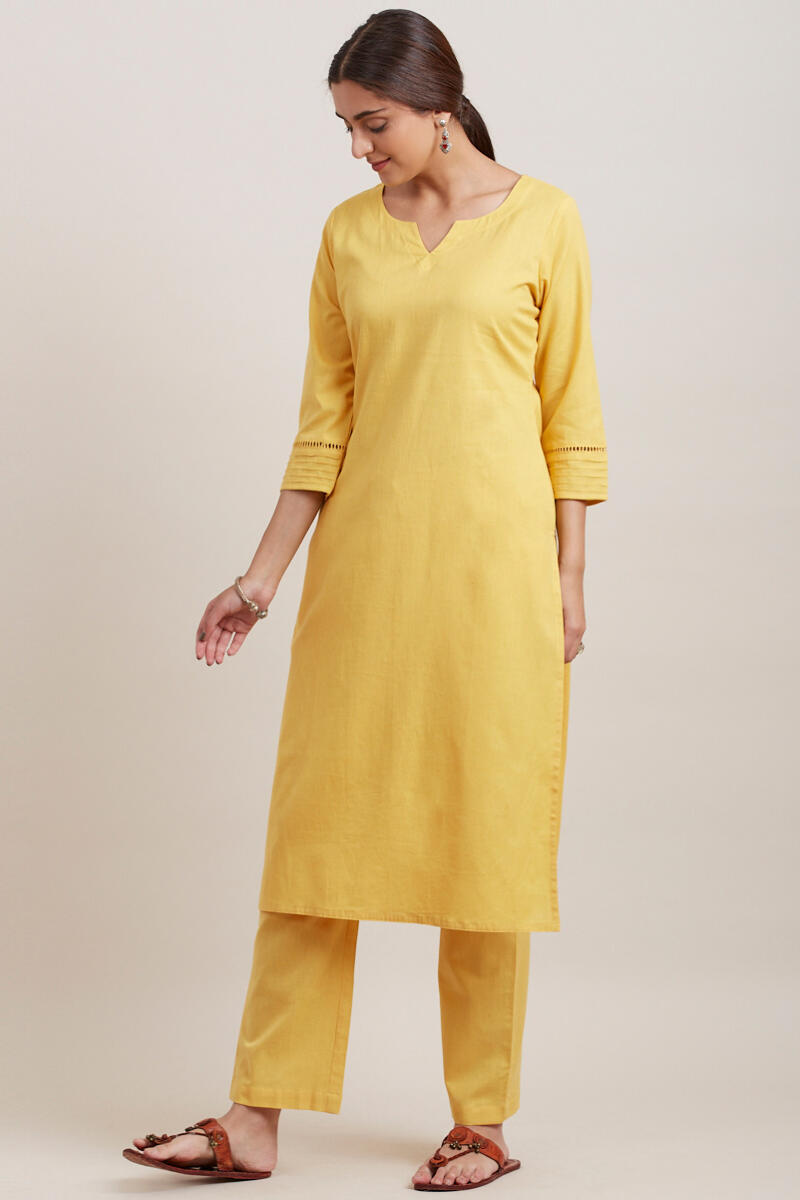 Roza Zara Yellow Kurta