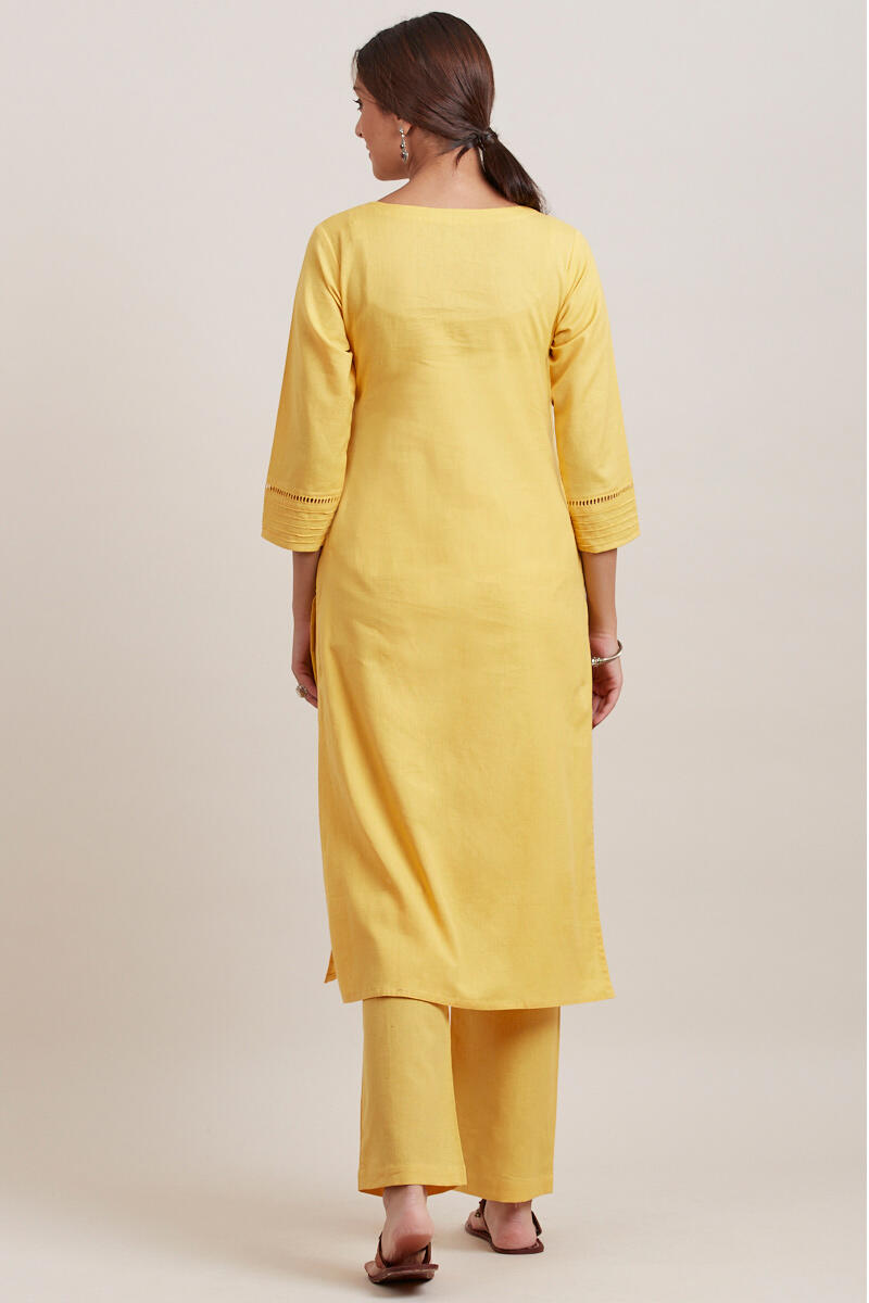 Roza Zara Yellow Kurta