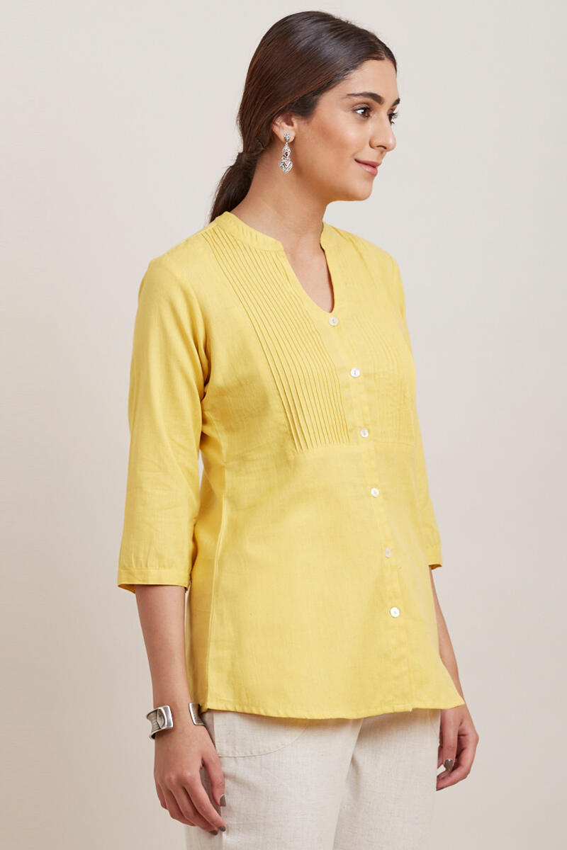 Roza Zara Yellow Shirt