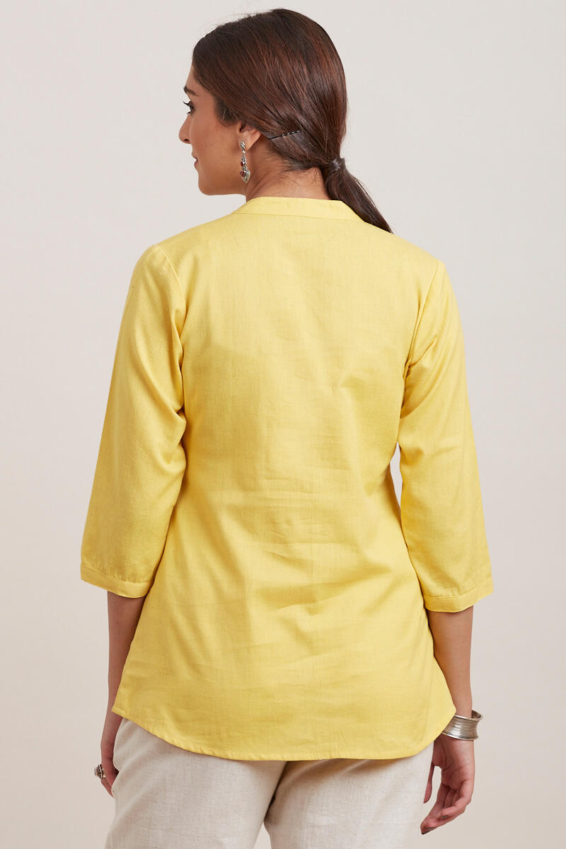 Roza Zara Yellow Shirt