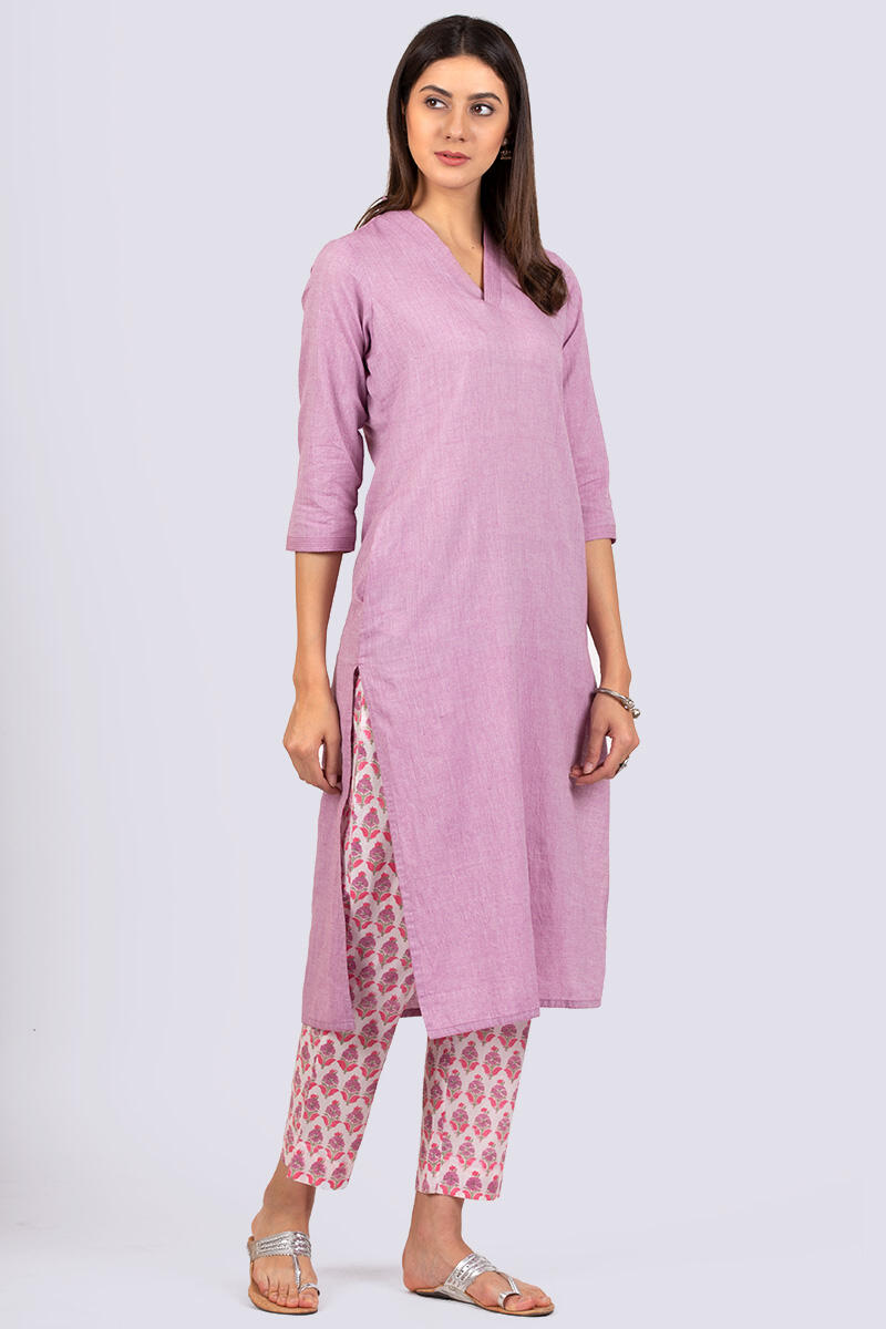 Roza Zoya Pink Kurta