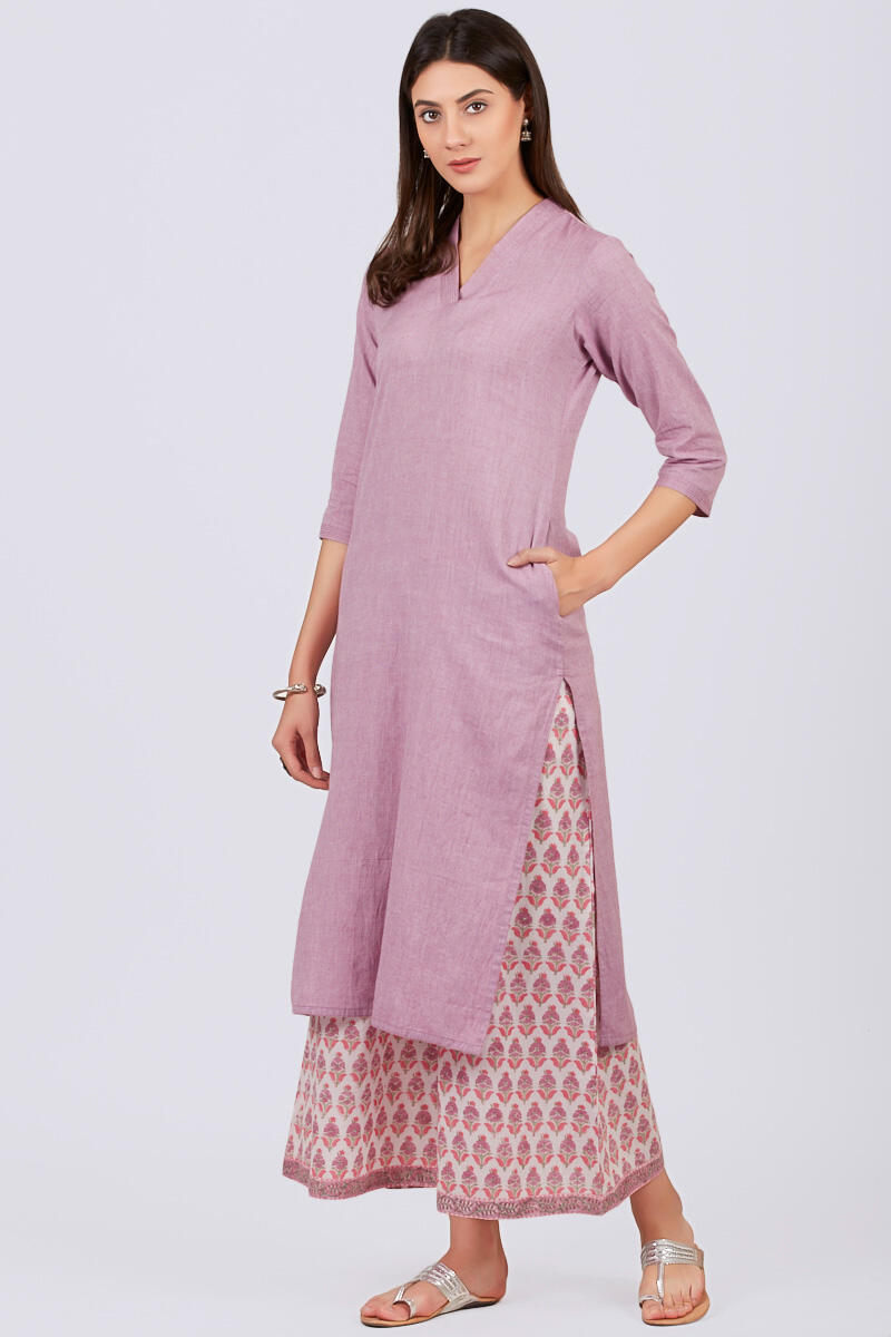 Roza Zoya Pink Kurta