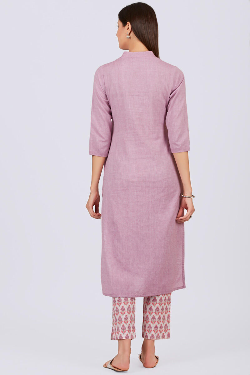 Roza Zoya Pink Kurta