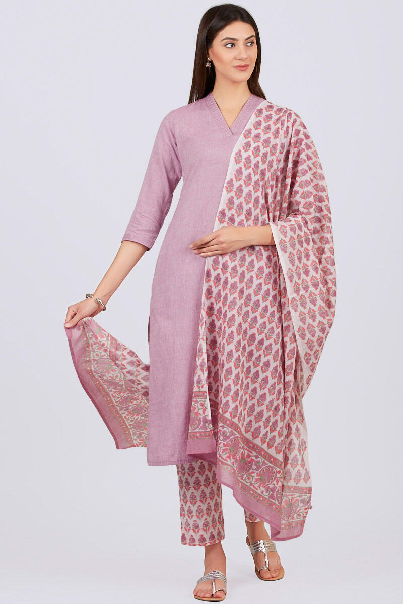 Roza Zoya Pink Kurta