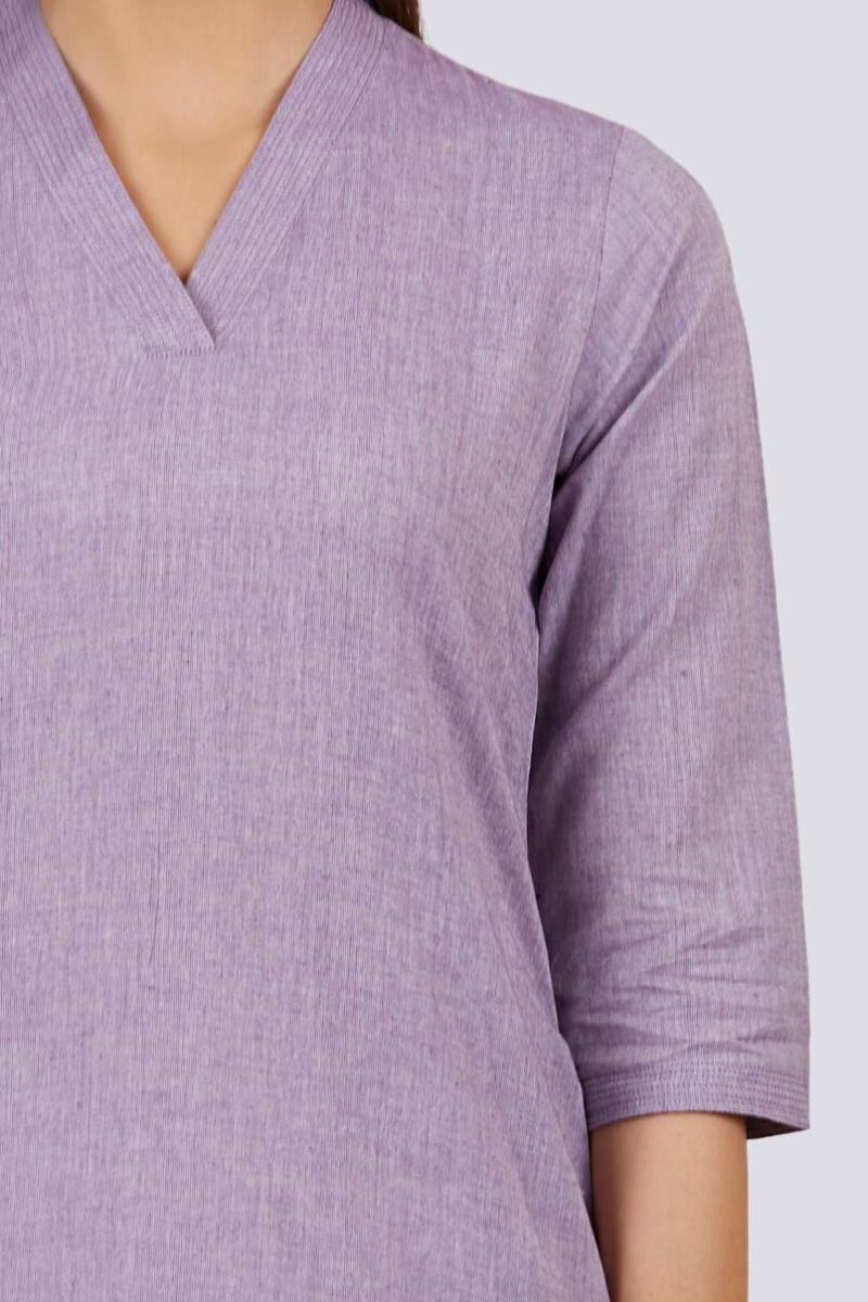 Roza Zoya Purple Kurta