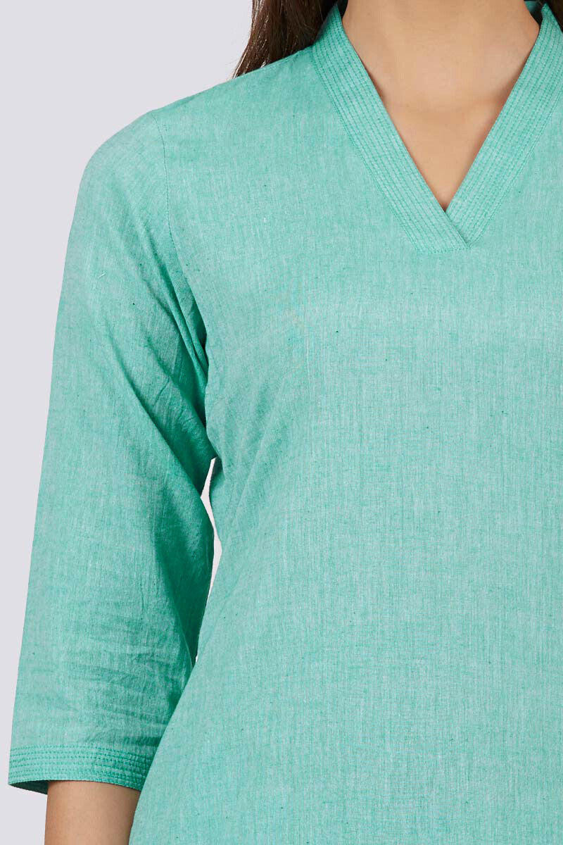Roza Zoya Aquamarine Kurta
