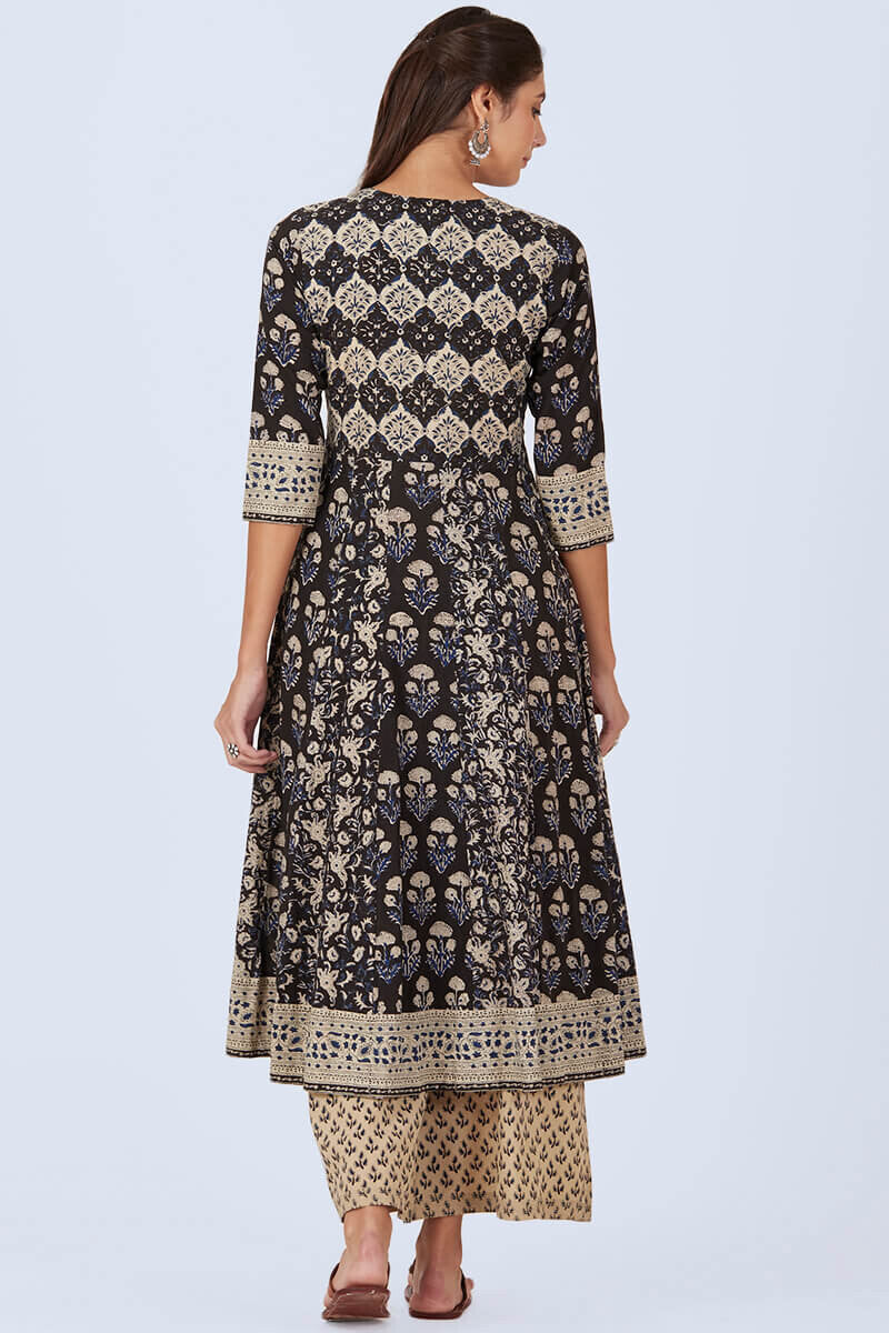 Bagru kurta