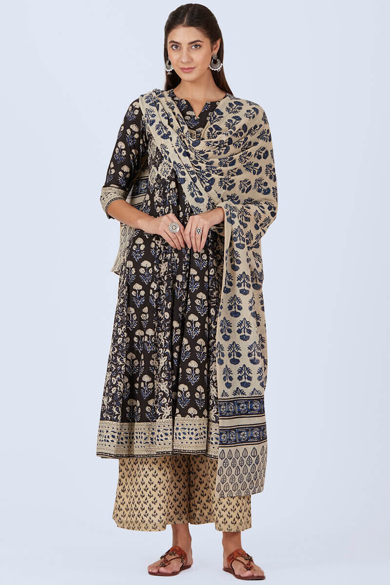 Bagru kurta