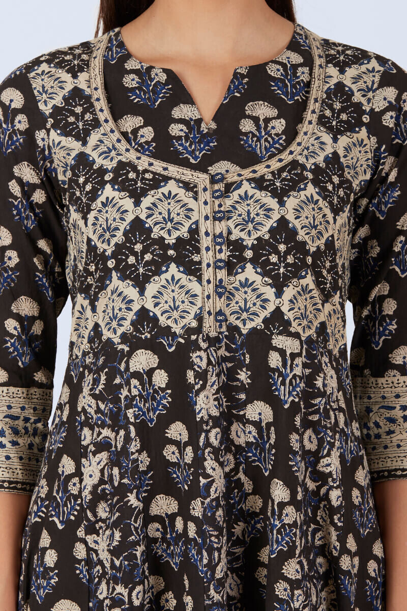 Bagru kurta