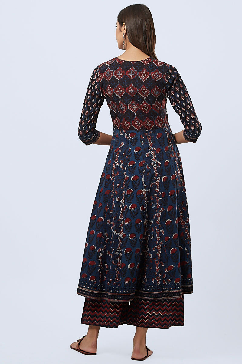 Bagru kurta