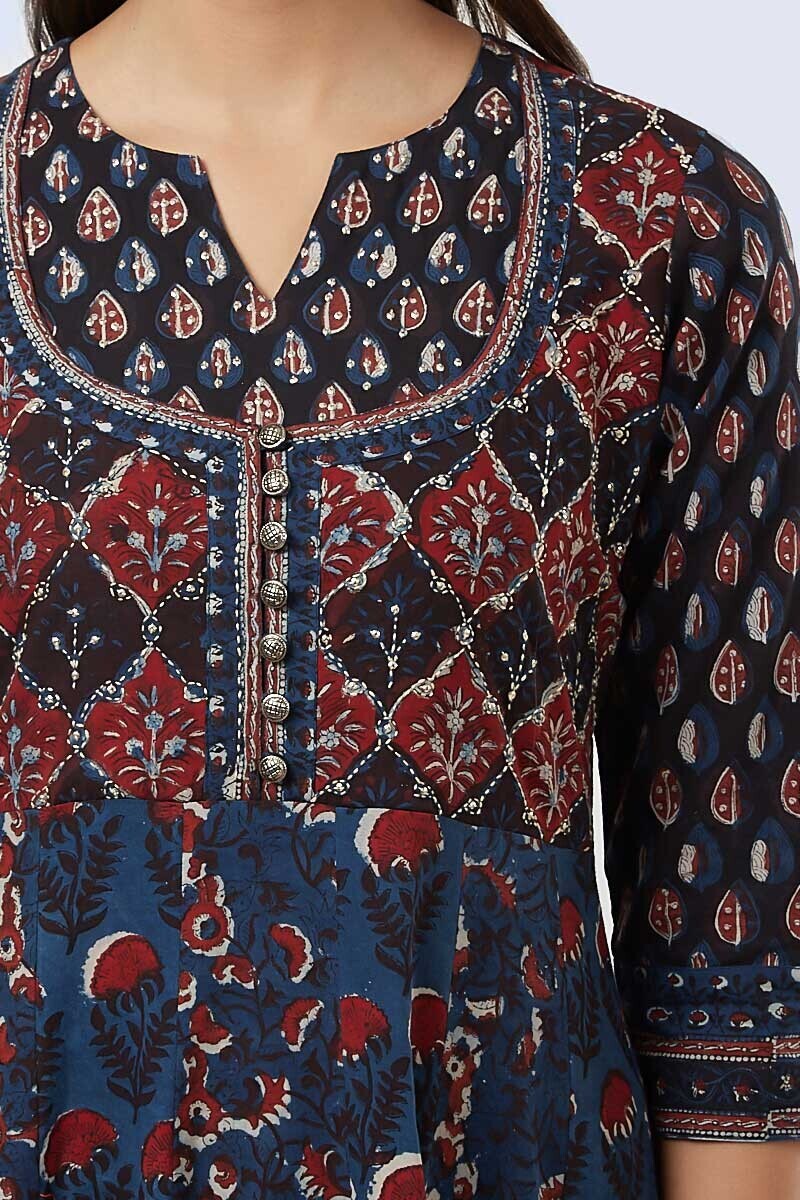 Bagru kurta