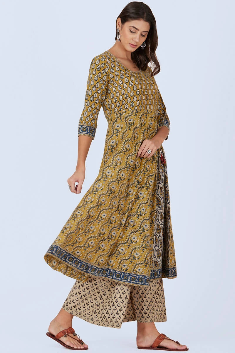 Bagru kurta