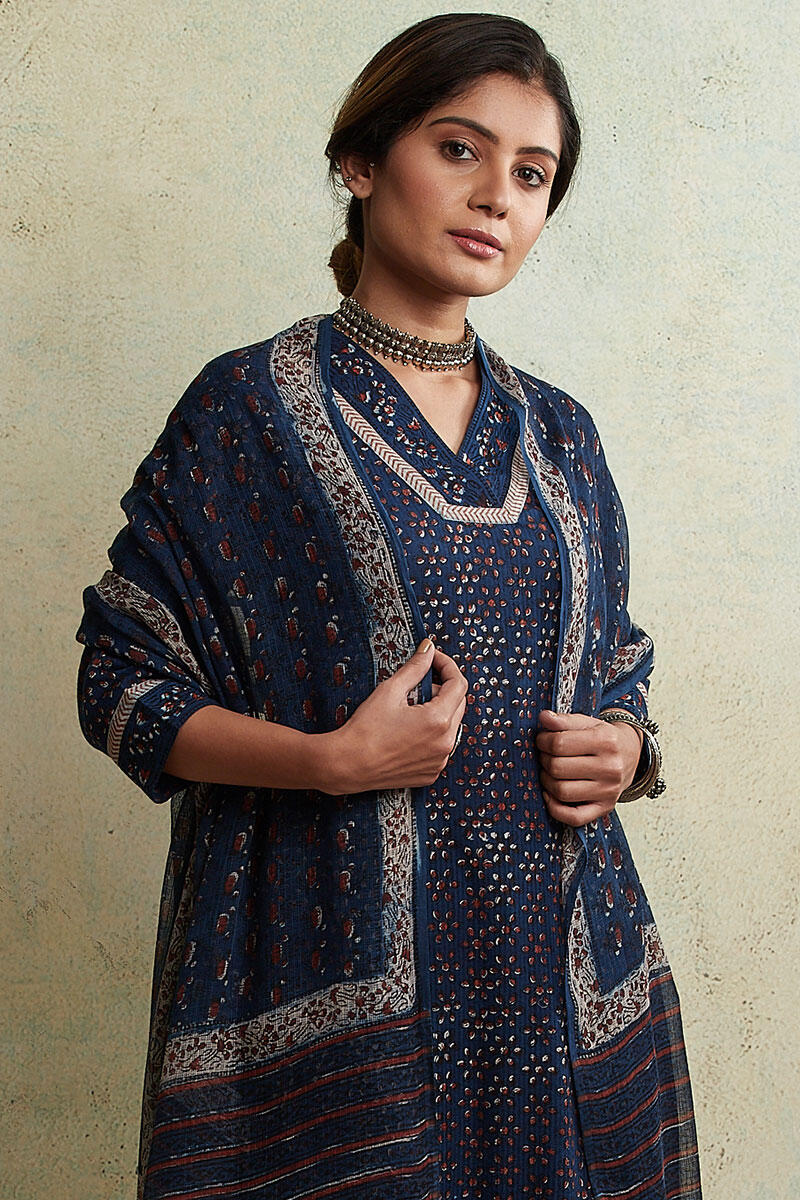 Sehra Nahid Bagru Block Printed Kurta