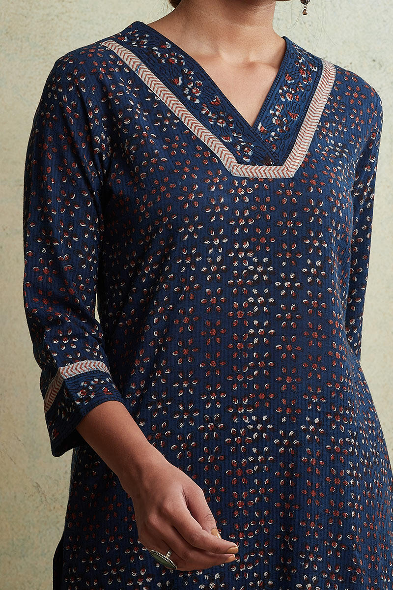 Sehra Nahid Bagru Block Printed Kurta