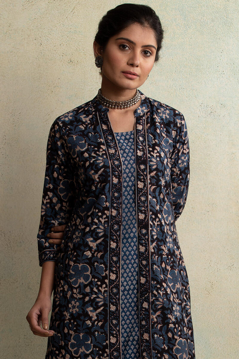 Sehra Rosana Bagru Block Printed Kurta