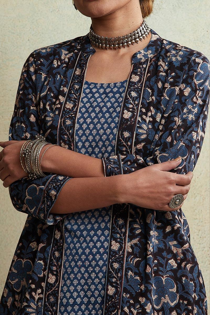 Sehra Rosana Bagru Block Printed Kurta
