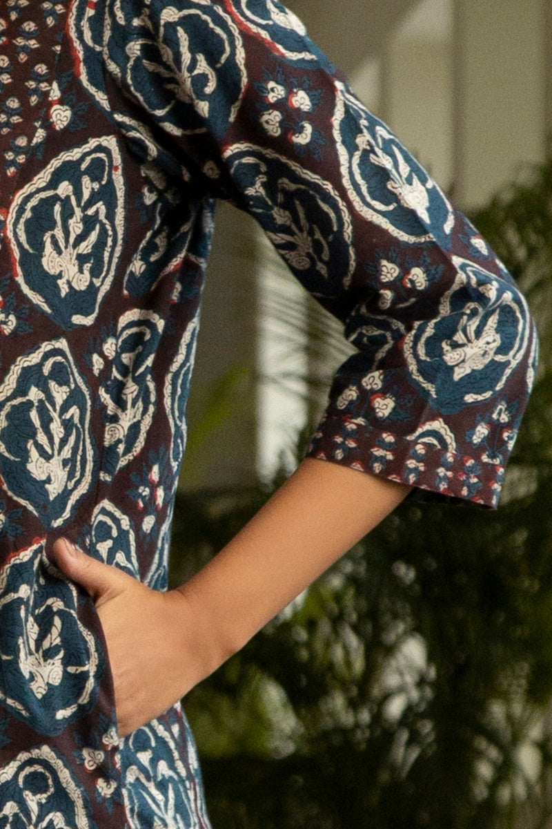 Sehra Gazal Bagru Kaftan