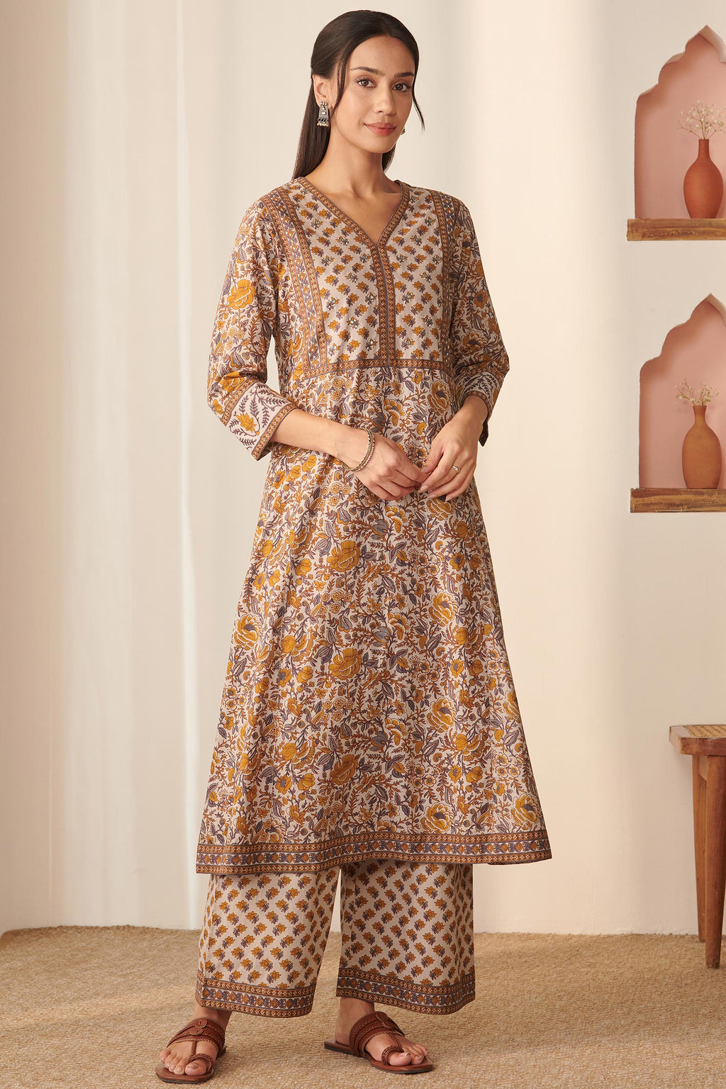 Surplus: Gauhar Zafiya Sanganeri Kurta