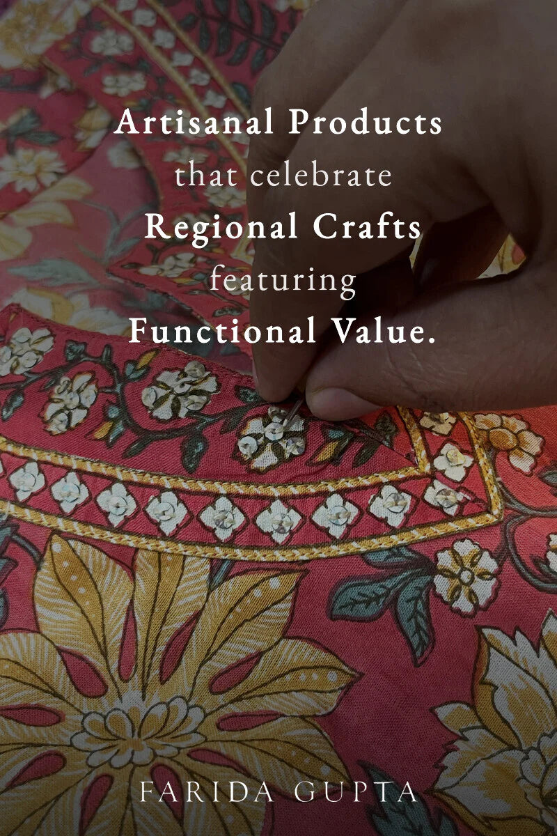 Surplus: Gulshan Bagh Siya Sanganeri Kurta