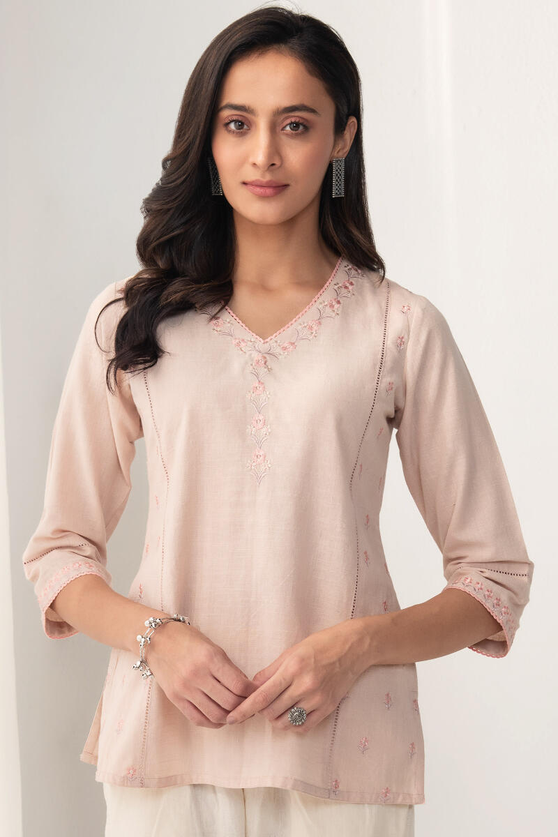 Nasrine Fizah Handloom Top