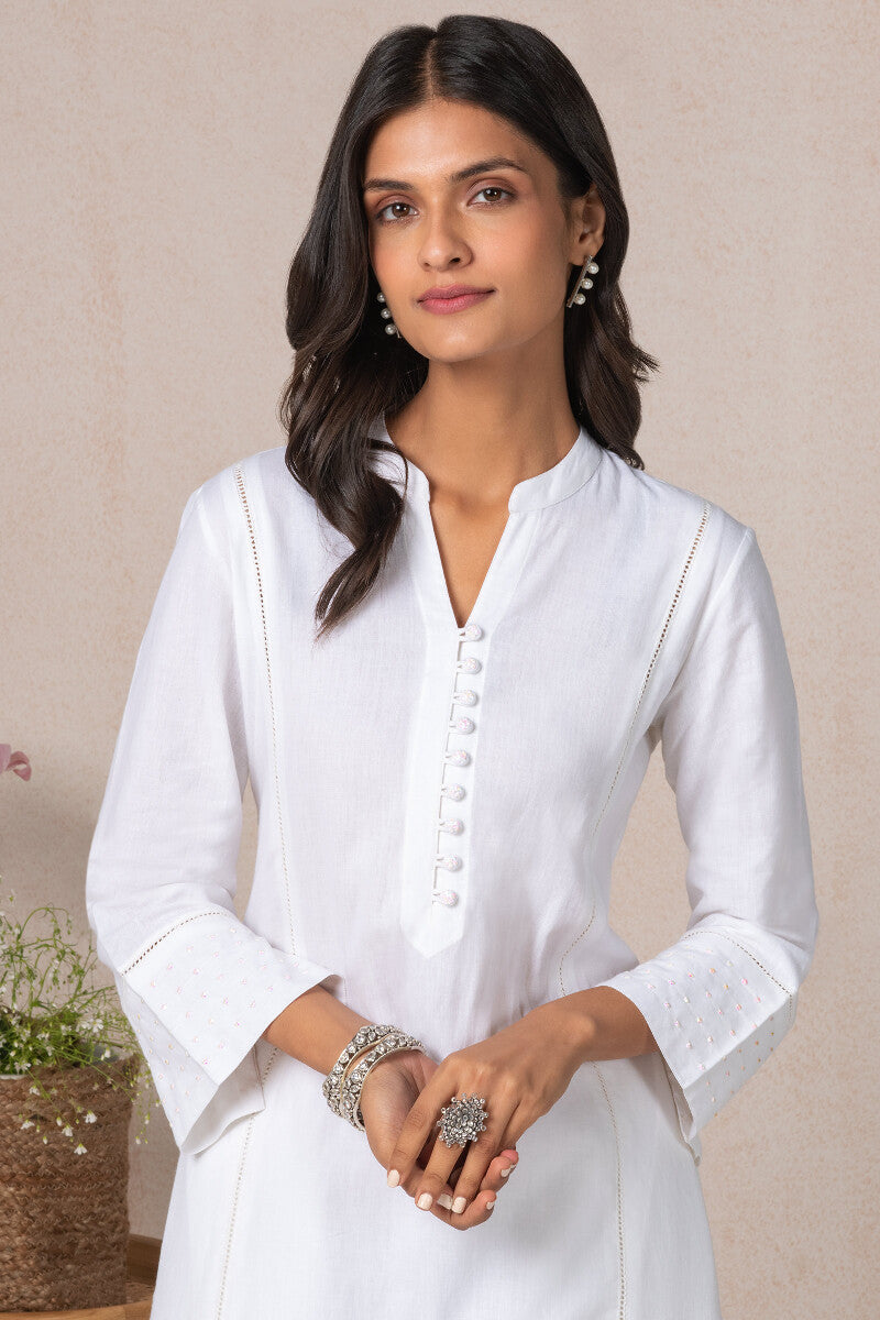 Nasrine Fareena Handloom Kurta