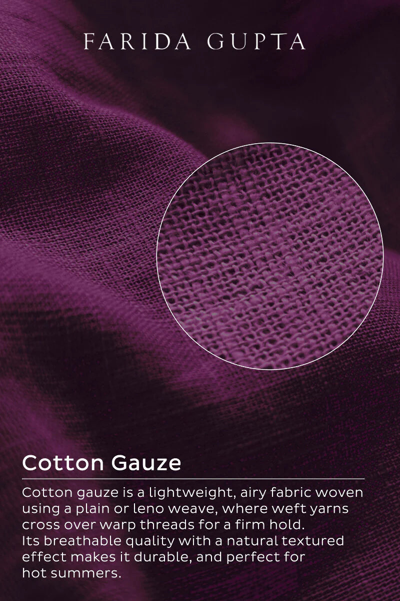 Surplus: Roza Seerat Purple Kurta