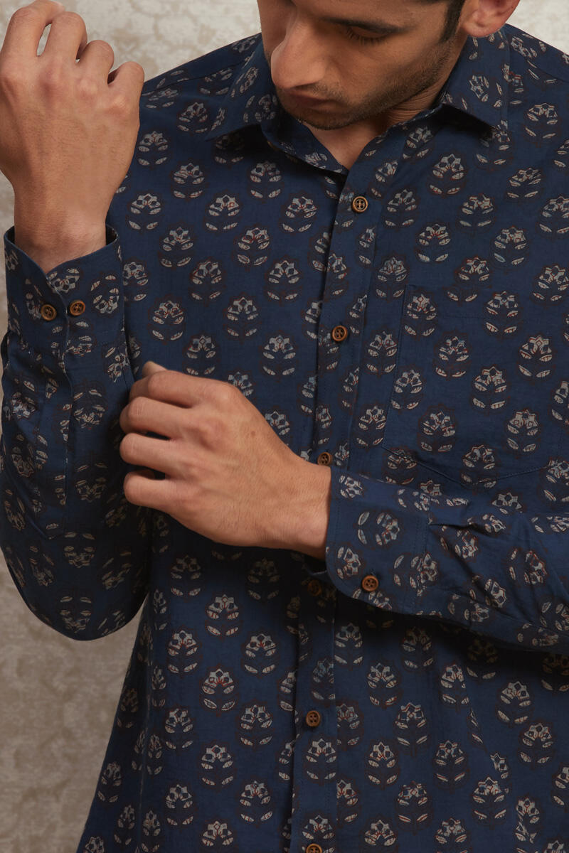 Zafar Ayaan Bagru Shirt