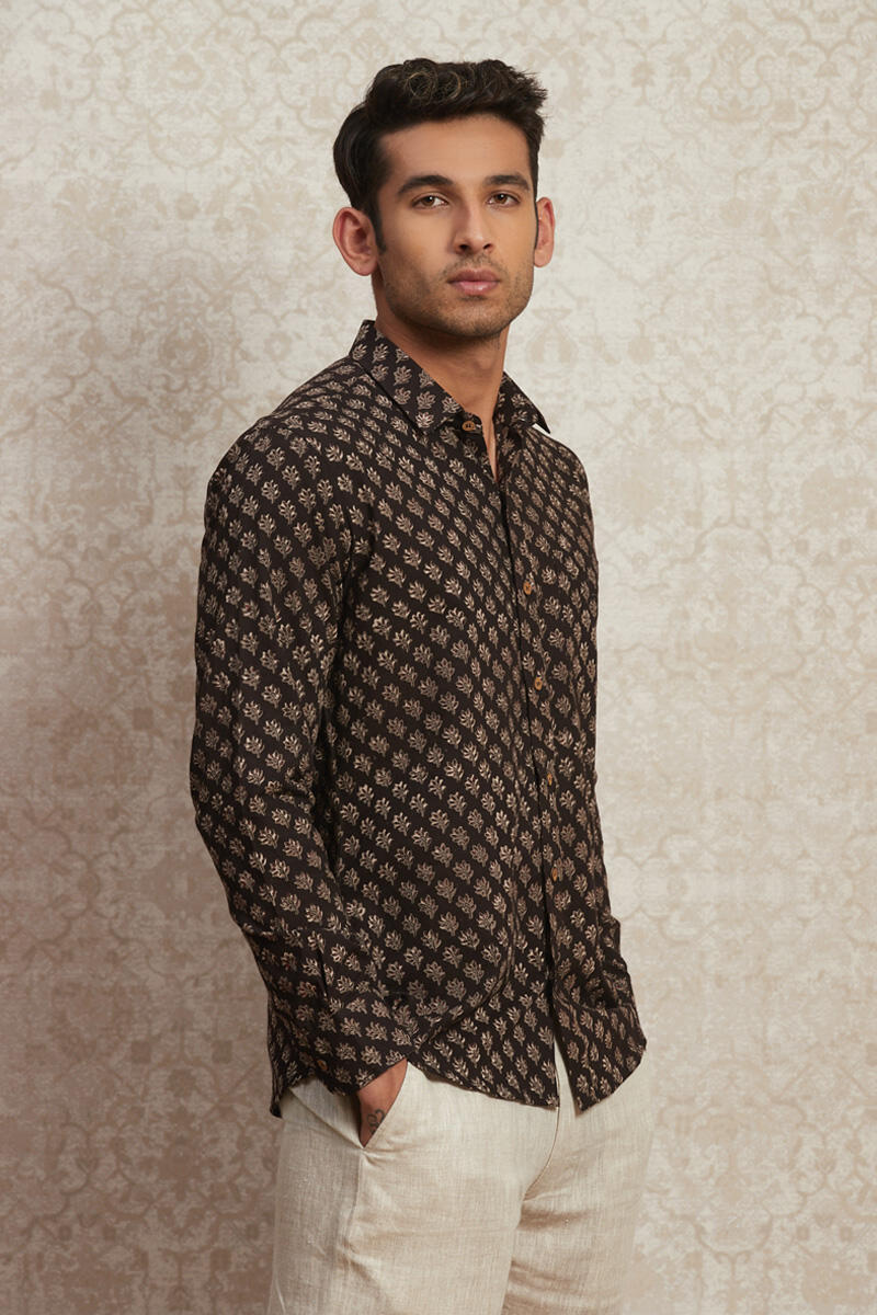 Zafar Faiz Bagru Shirt