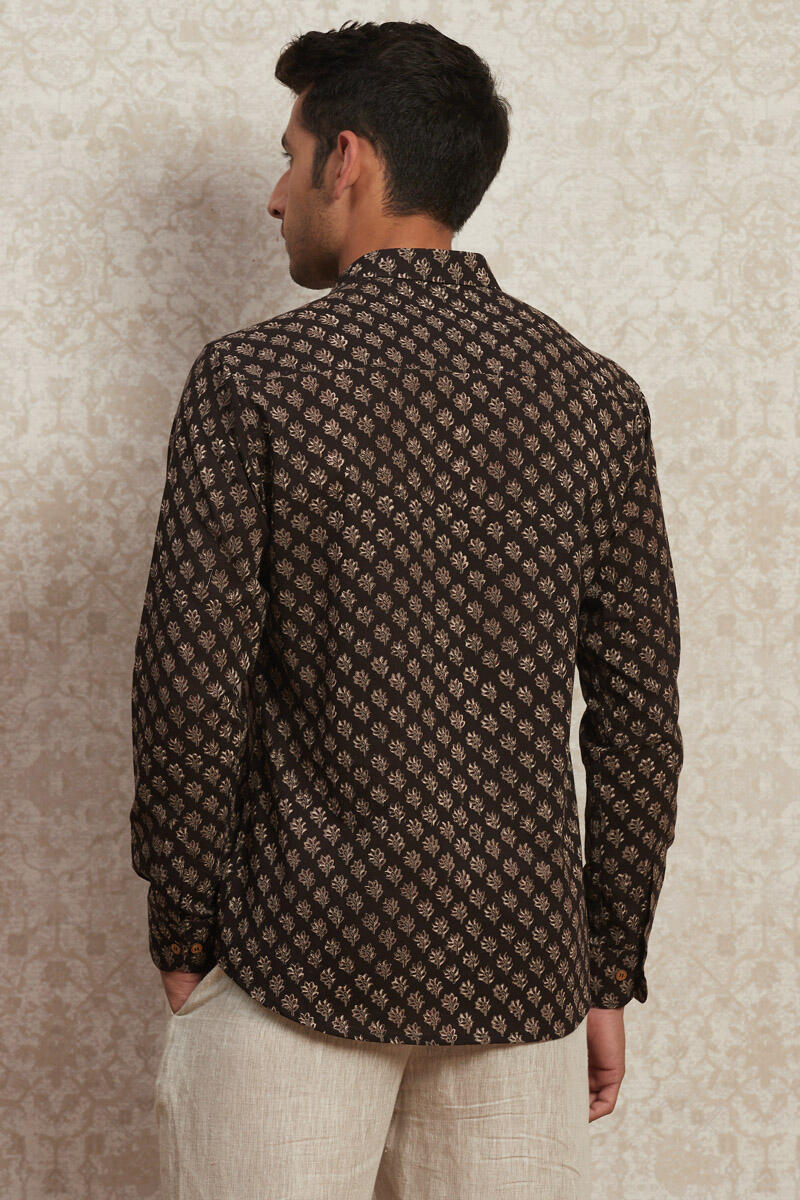Zafar Faiz Bagru Shirt