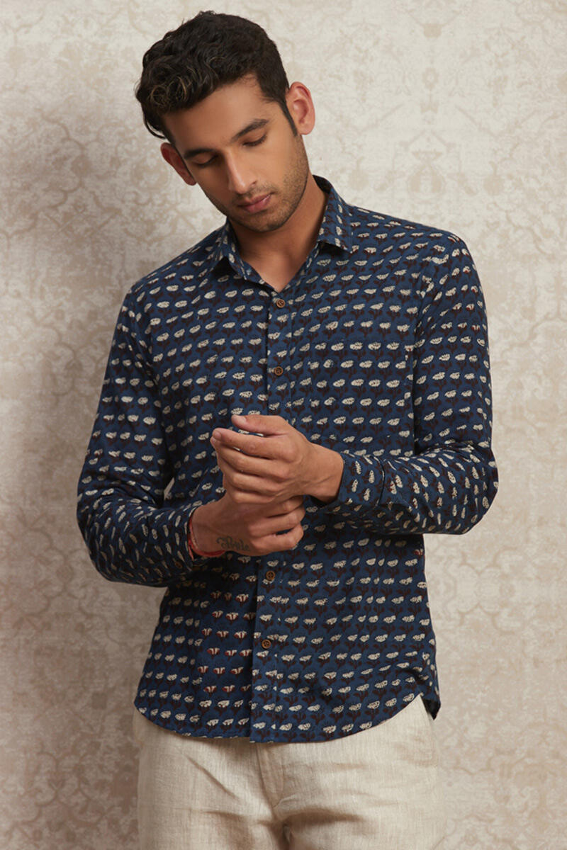 Zafar Farhan Bagru Shirt
