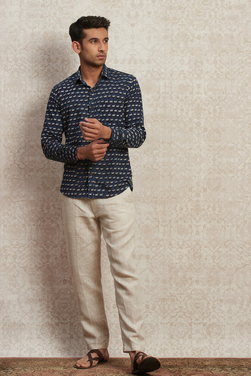 Zafar Farhan Bagru Shirt