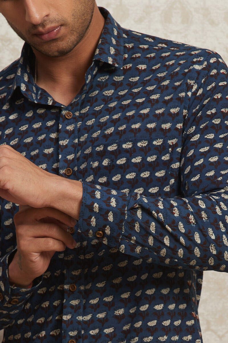 Zafar Farhan Bagru Shirt