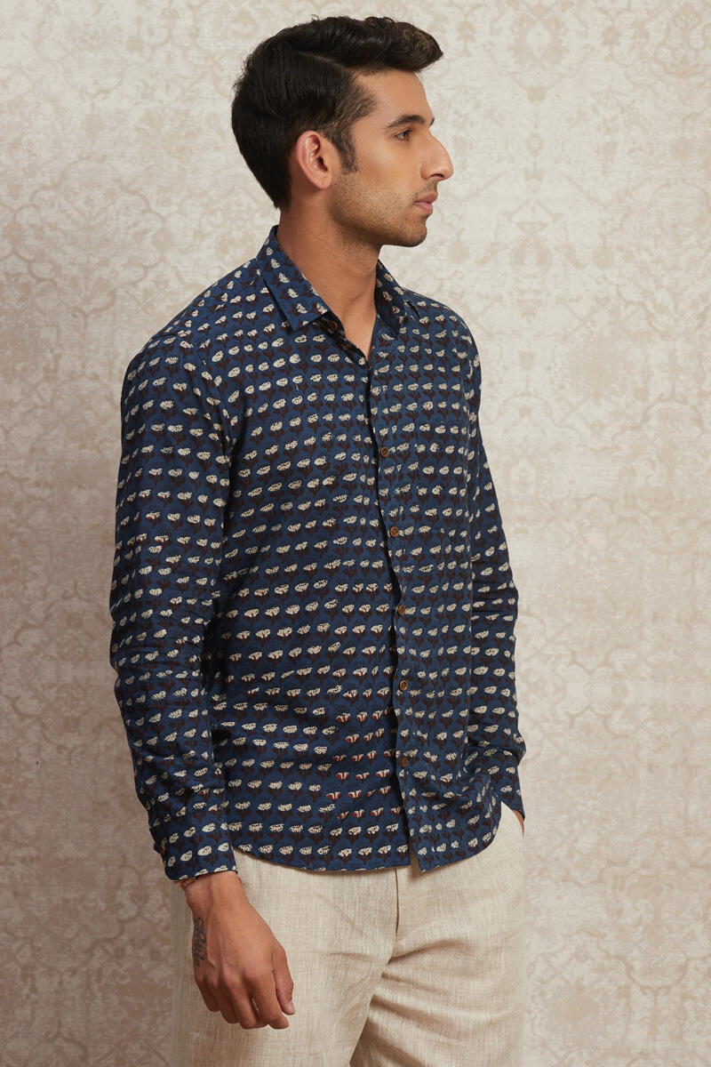 Zafar Farhan Bagru Shirt